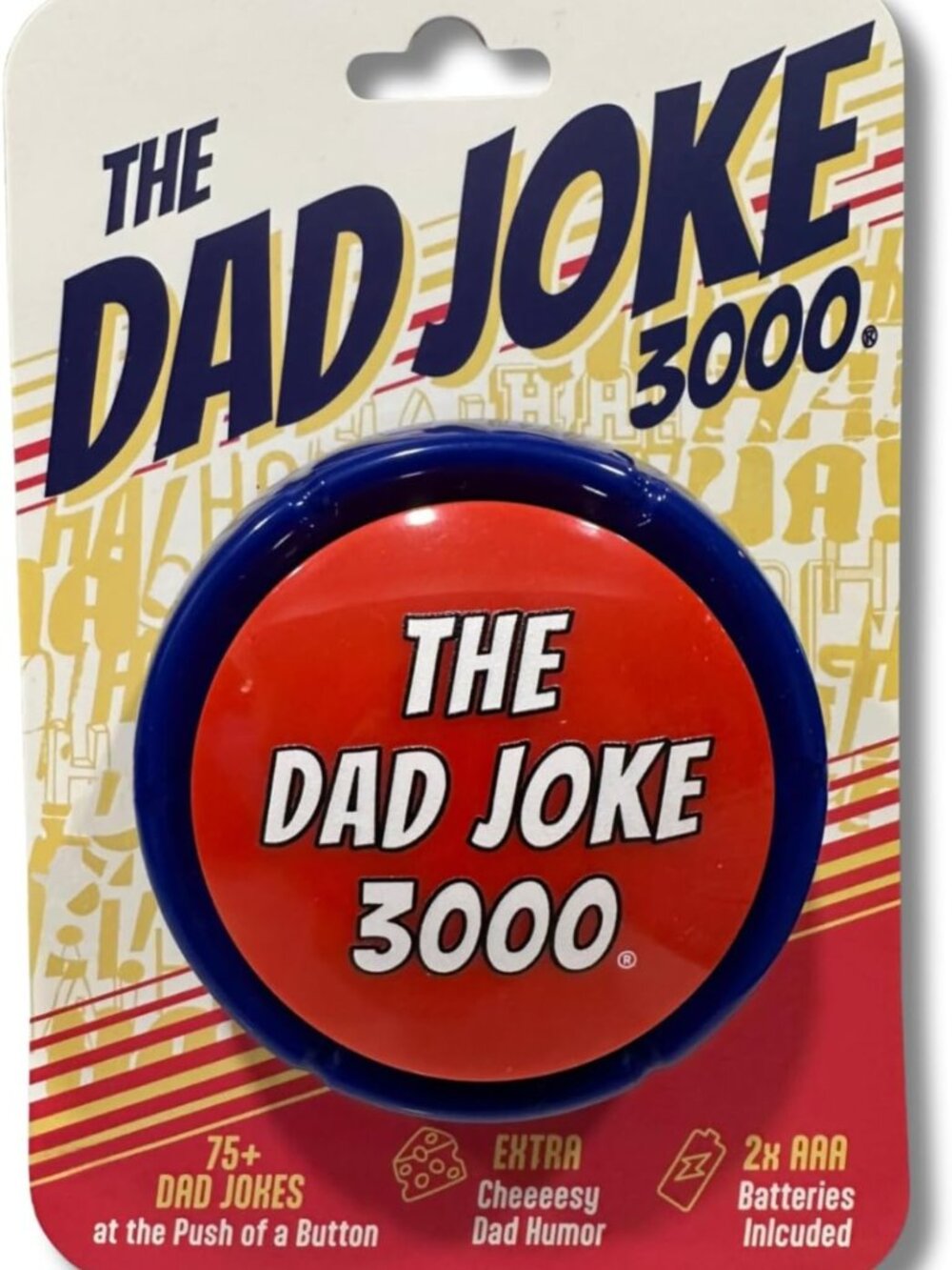 Funny Dad Jokes Button - Perfect Gifts for Dad, Birthday, White Elephant & Men